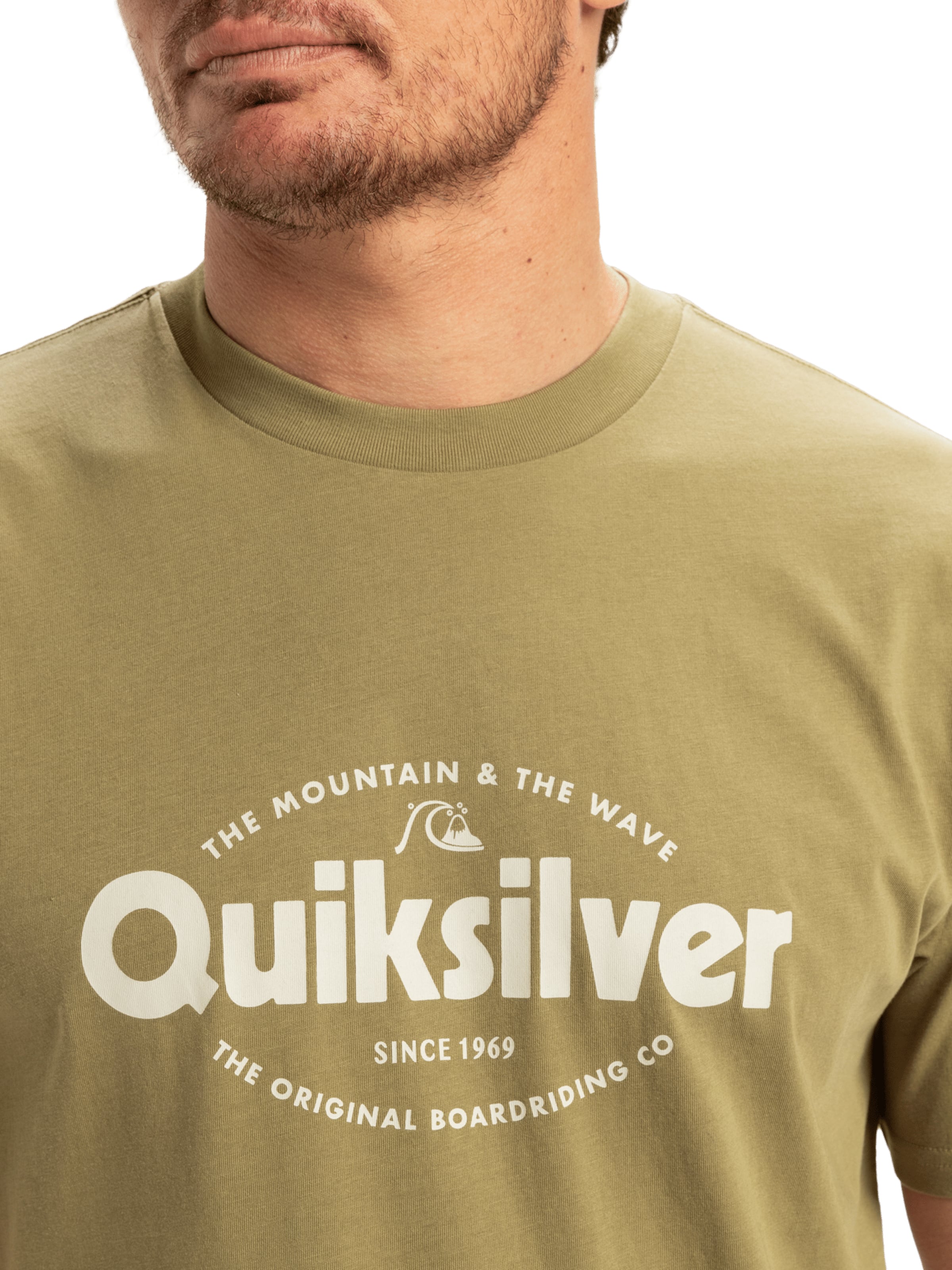 QUIKSILVER Shirt 'Shape All Day' in Green