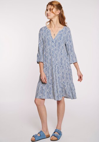 Hailys Kleid in Blau: Vorderseite