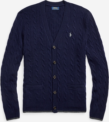 Polo Ralph Lauren - Casaco de malha em azul: frente