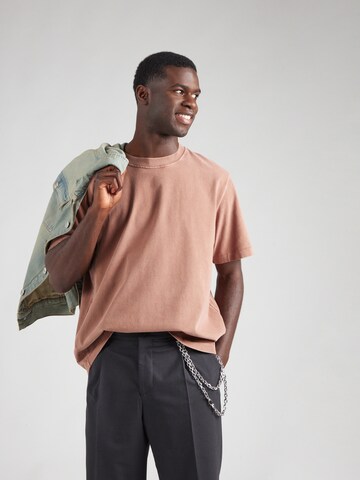Abercrombie & Fitch Shirt in Brown: front
