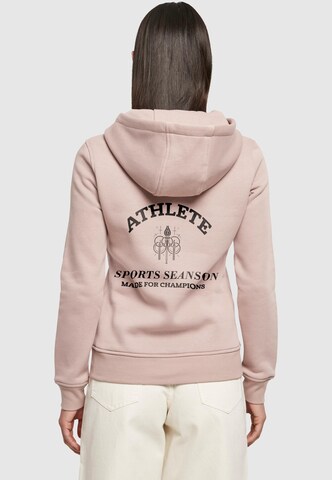 Merchcode Sweatshirt 'Made For Champions' in Pink