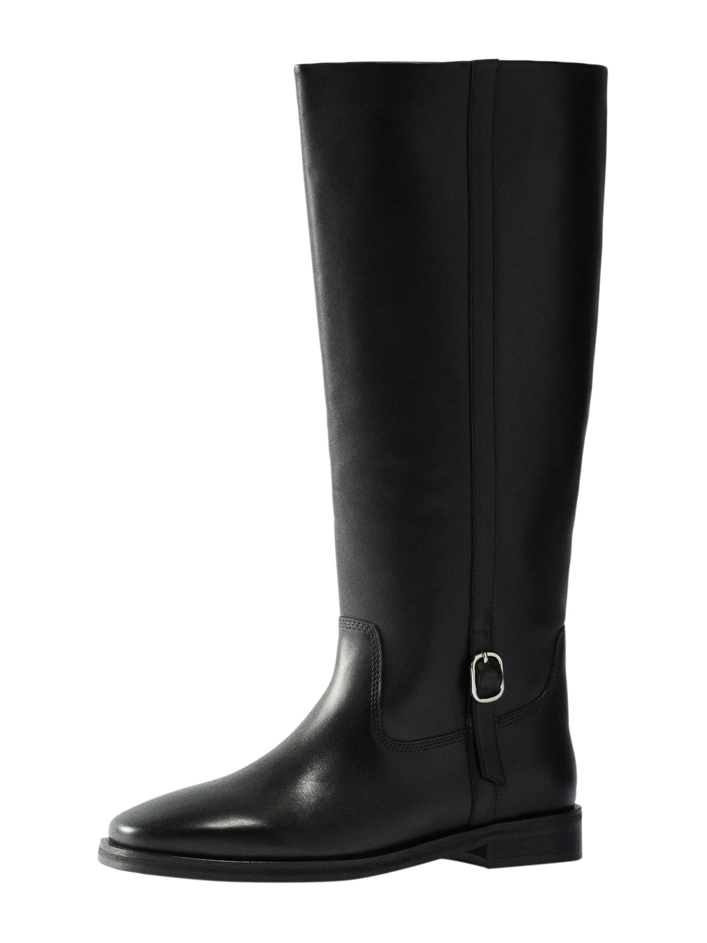 Bottes The Set en noir : devant