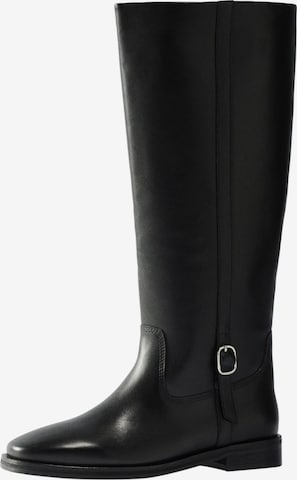 Bottes The Set en noir : devant