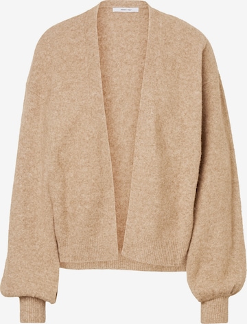 ABOUT YOU Gebreid vest 'Sydney' in Bruin: voorkant