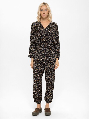 Anou Anou Jumpsuit in Black: front