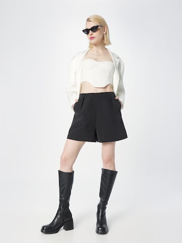 Bardot Wide Leg Shorts 'THEA' in Schwarz