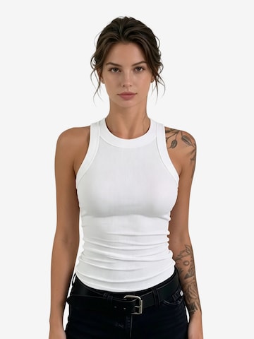 Yesfashion Top in Weiß: Vorderseite