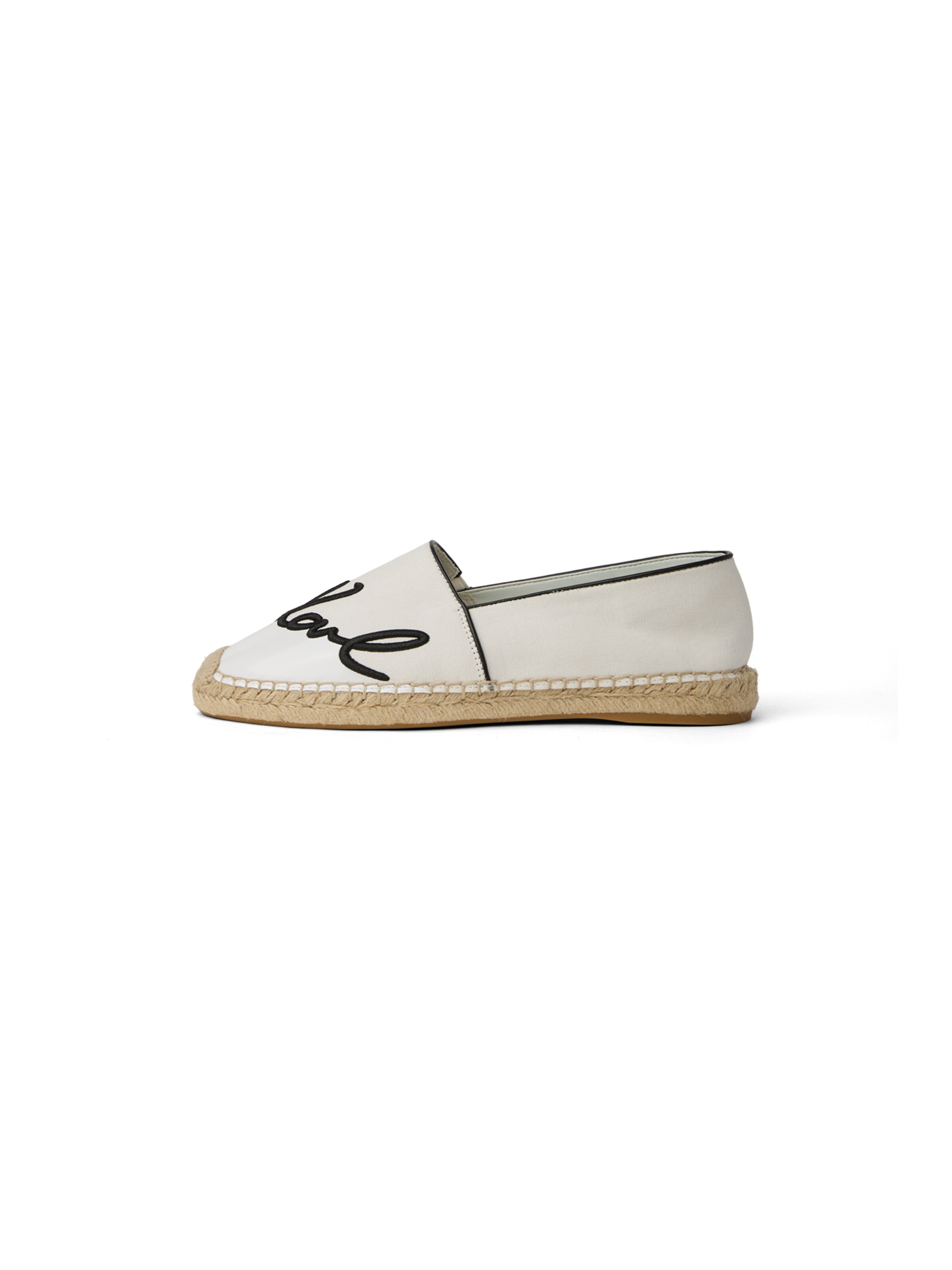 balts Karl Lagerfeld Iešļūcenes ' KAMINI SLIP ON '