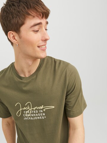 Tricou de la JACK & JONES pe verde