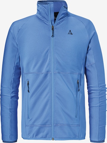 Veste en polaire fonctionnelle 'Cascata' Schöffel en bleu : devant