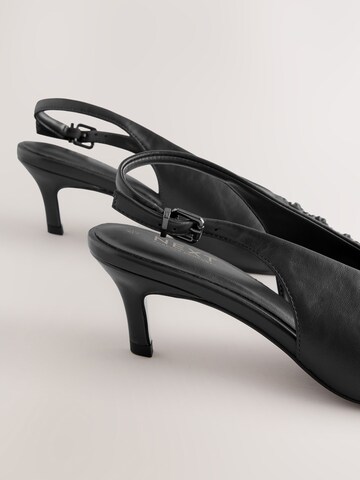 Next - Zapatos destalonado en negro