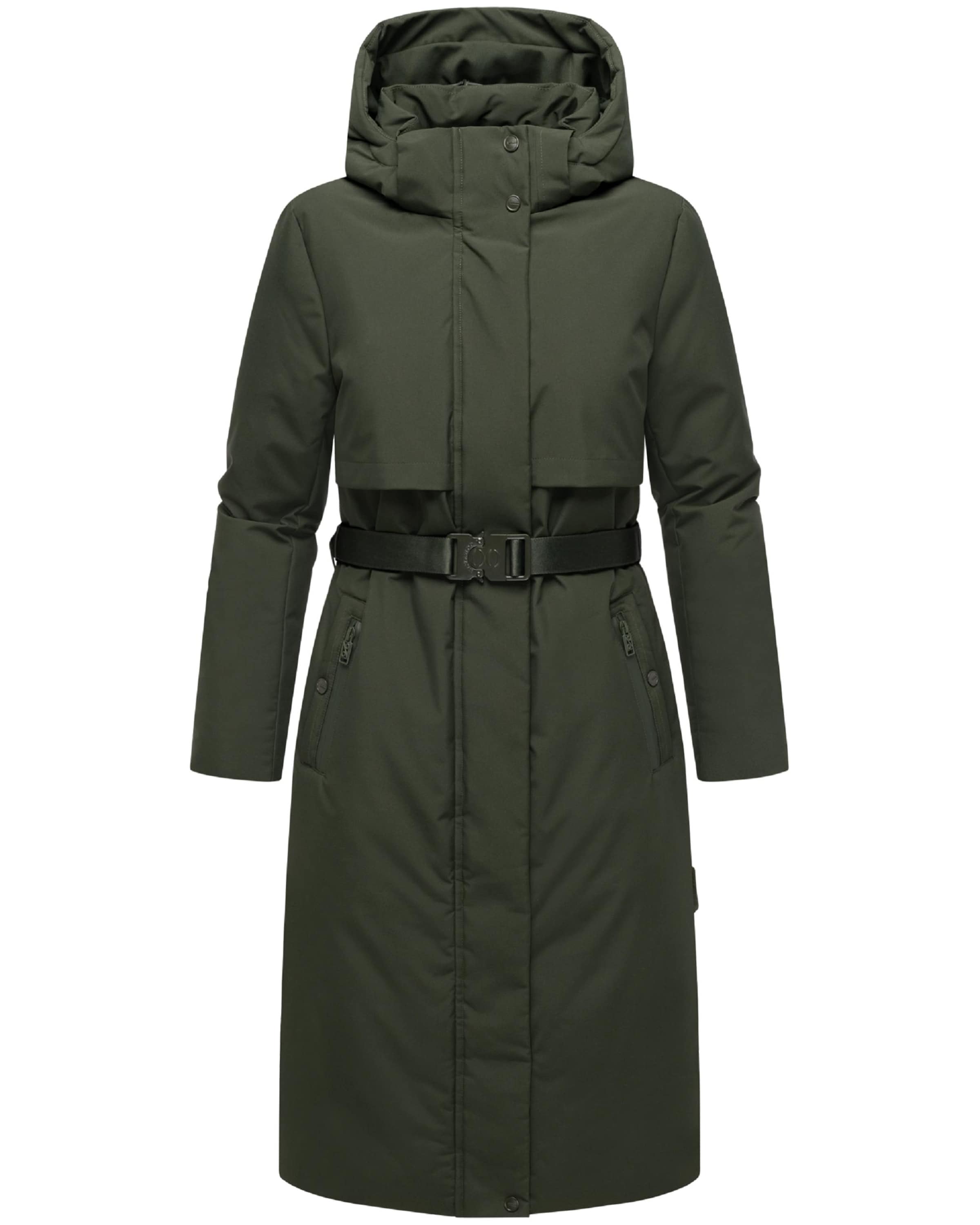 Manteau fonctionnel 'Waldbummler 14' NAVAHOO en vert : devant