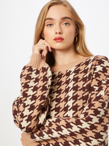 Pull-over Missguided en marron