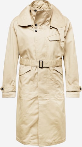 G-Star RAW Ανοιξιάτικο και φθινοπωρινό παλτό σε μπεζ: μπροστά
