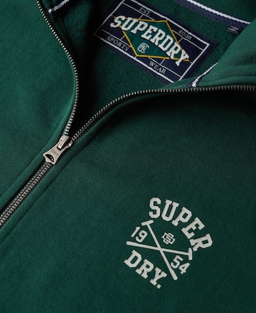 Veste de survêtement 'Athletic Club' Superdry en vert