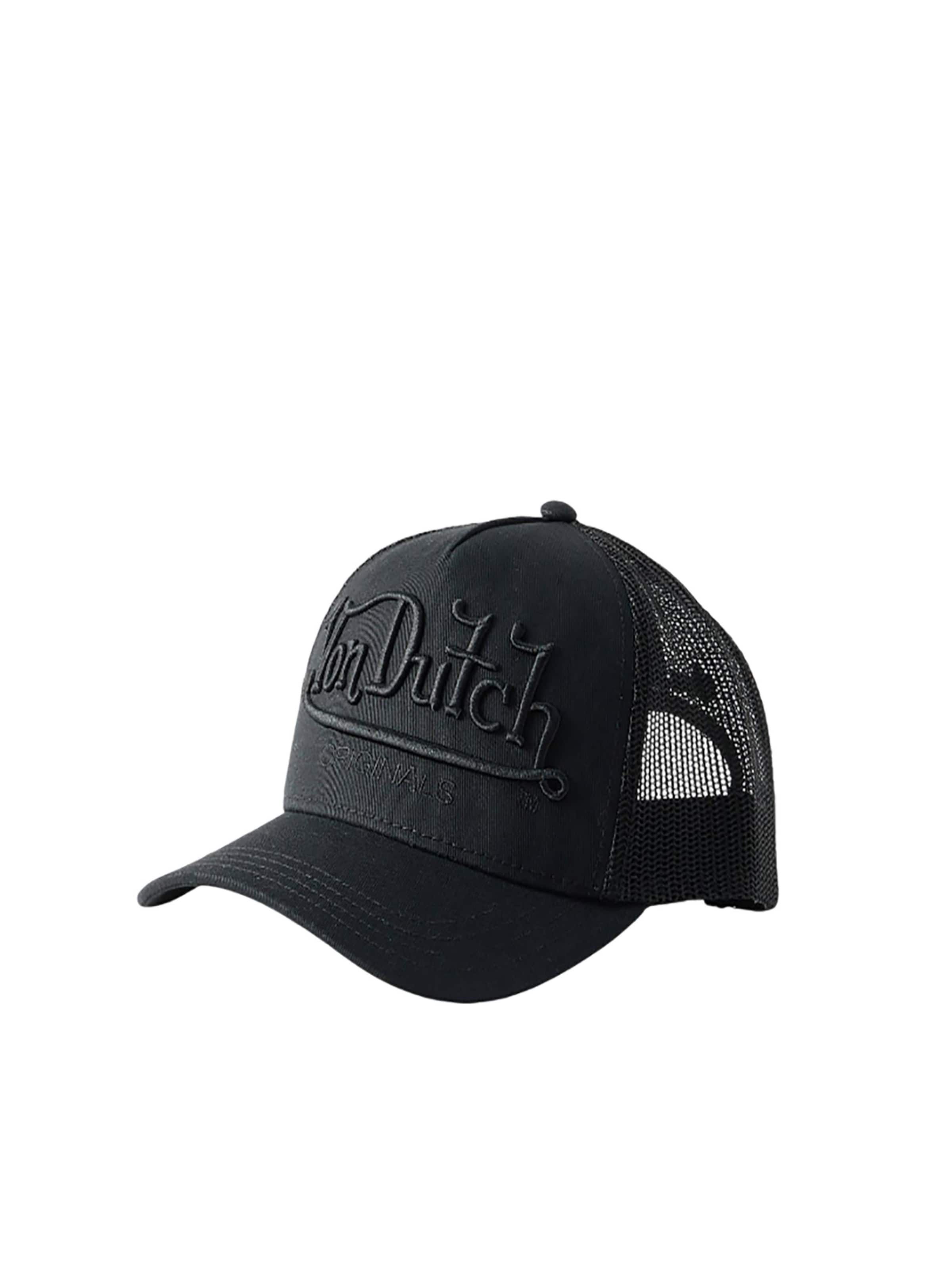 Von Dutch Cap 'Classic' in Black: front