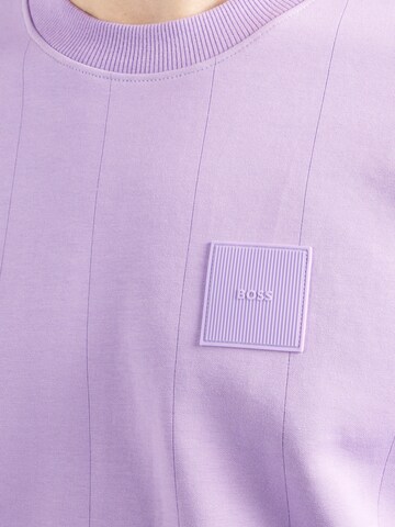 BOSSSweater majica 'Salbo' - ljubičasta boja