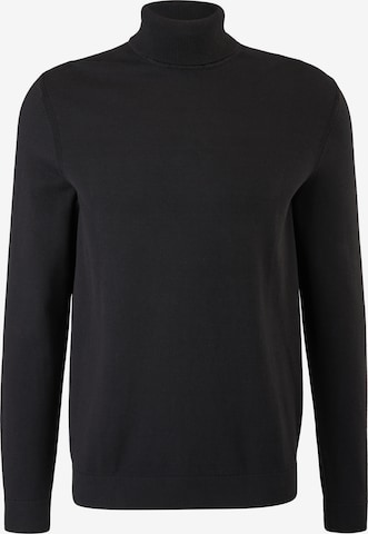 s.Oliver Pullover in Schwarz: predná strana