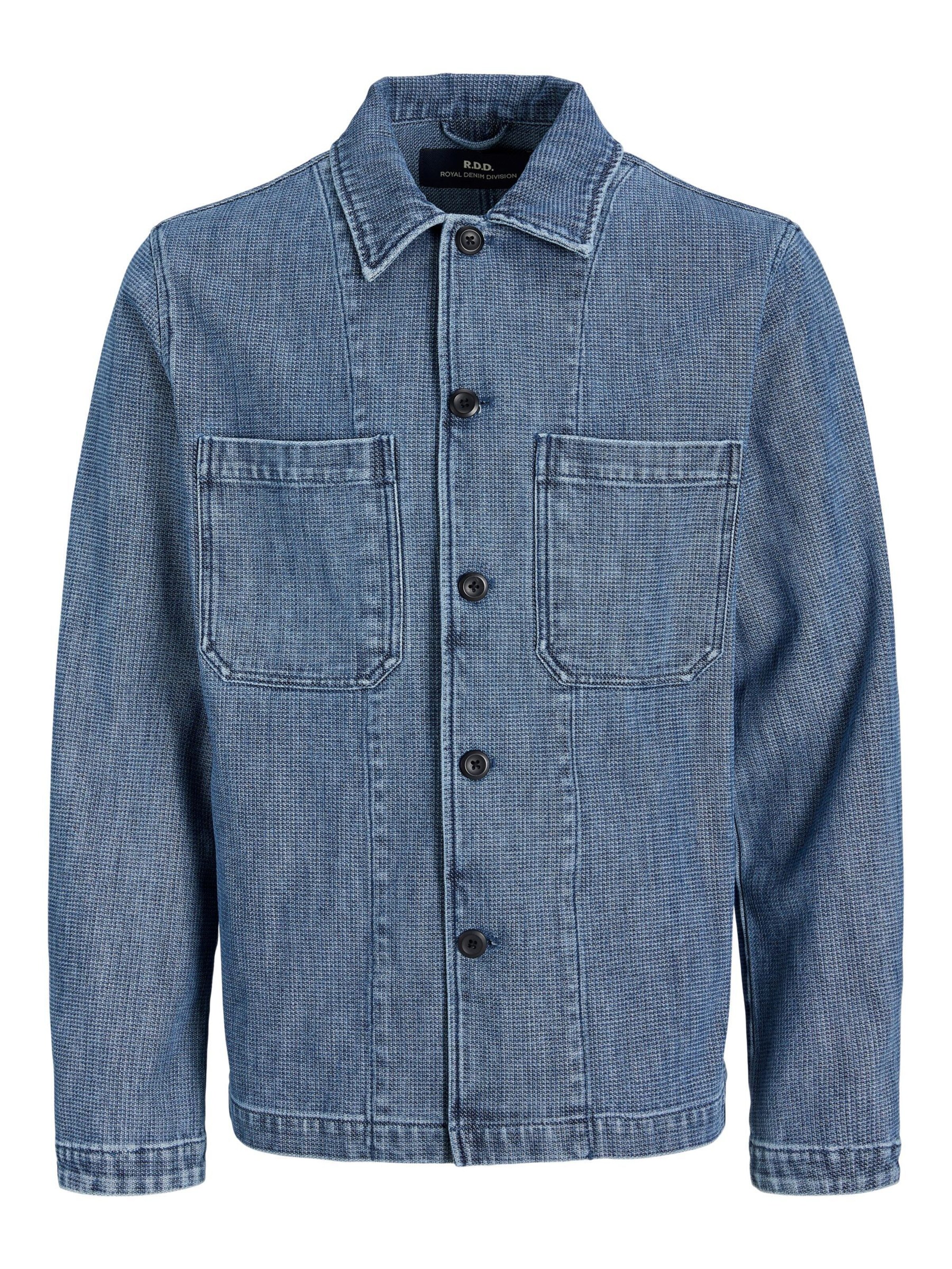 Veste mi-saison R.D.D. ROYAL DENIM DIVISION en bleu : devant