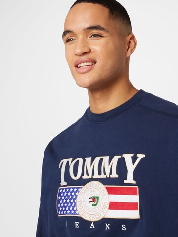 Felpa di Tommy Jeans in blu