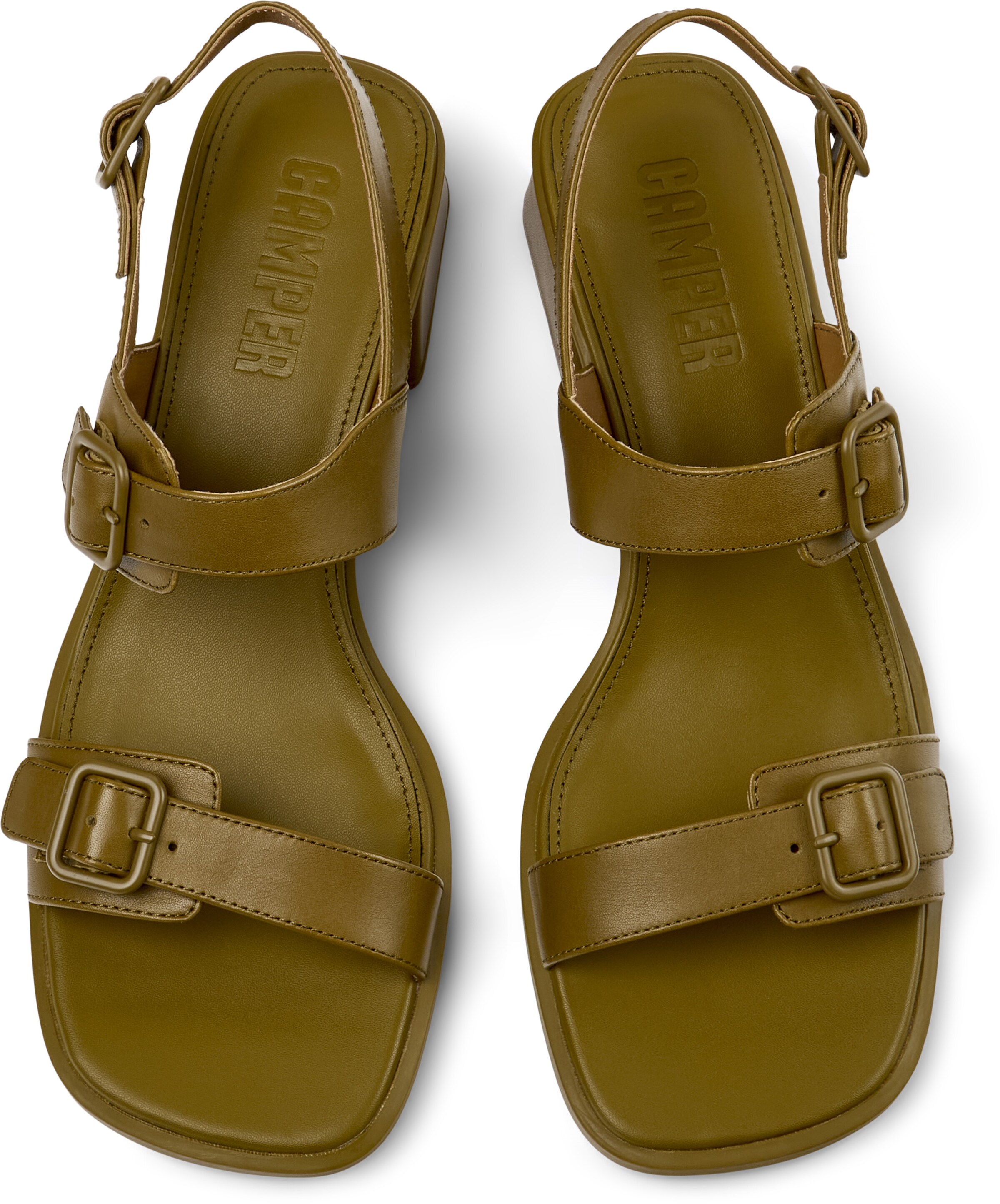 CAMPER Sandalen met riem 'Kora' in Groen