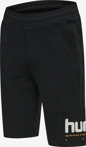 Hummel Loose fit Trousers 'Manfred' in Black