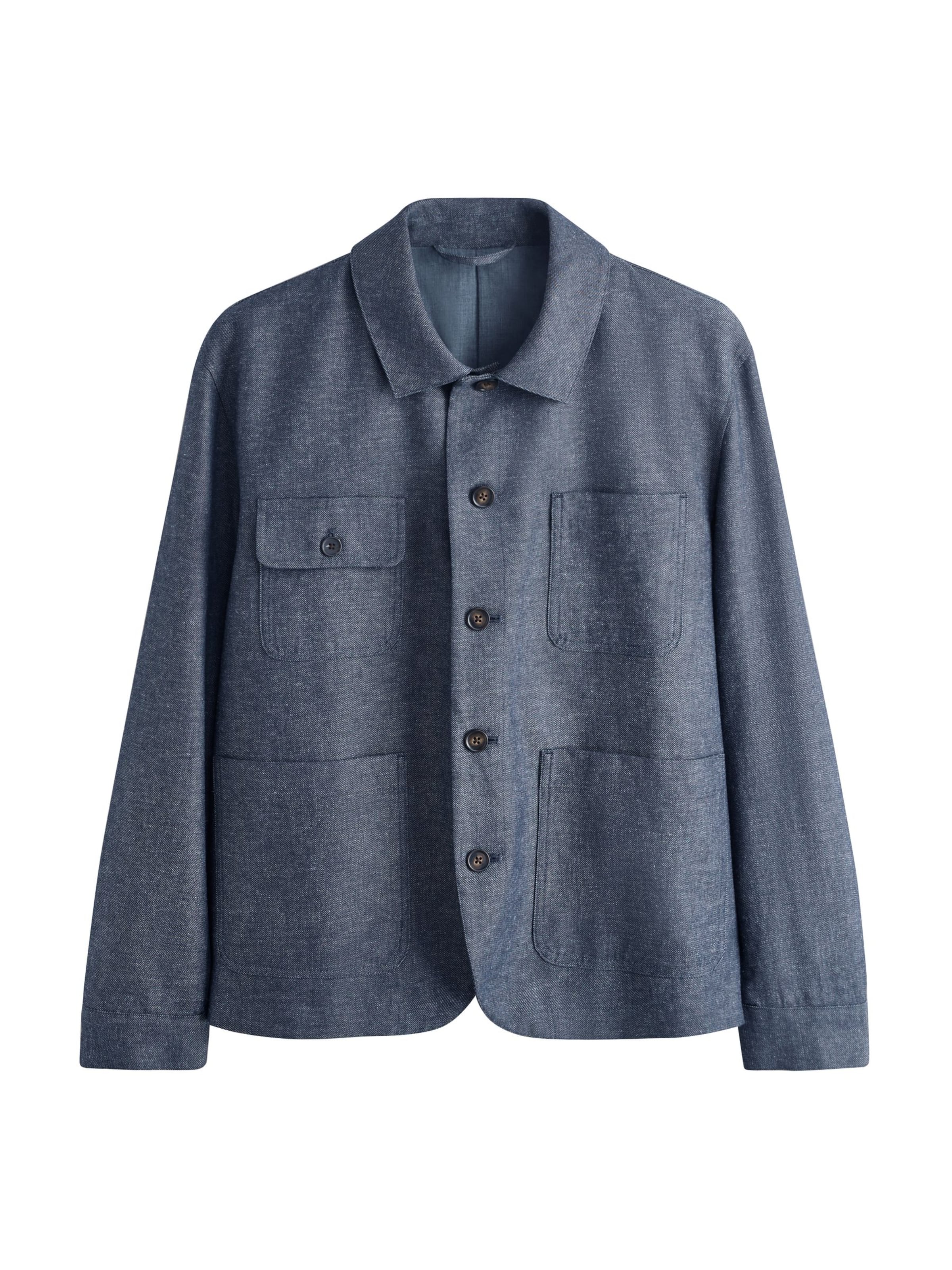 Next Between-season jacket in Blue: front
