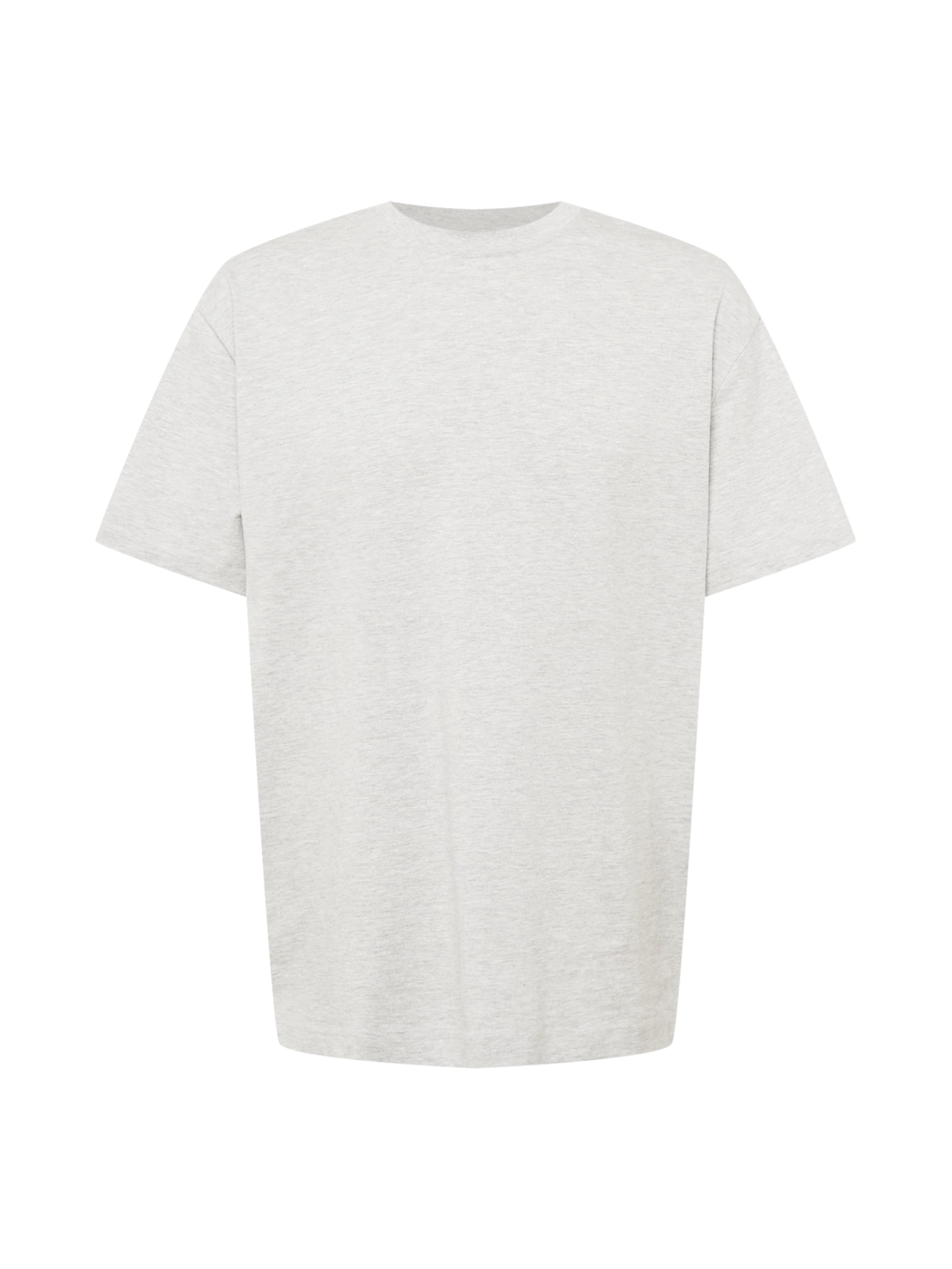 pelēks WEEKDAY T-Krekls: no priekšpuses