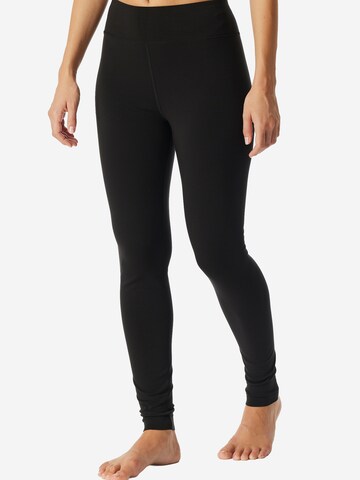 SCHIESSER Regular Leggings in Schwarz