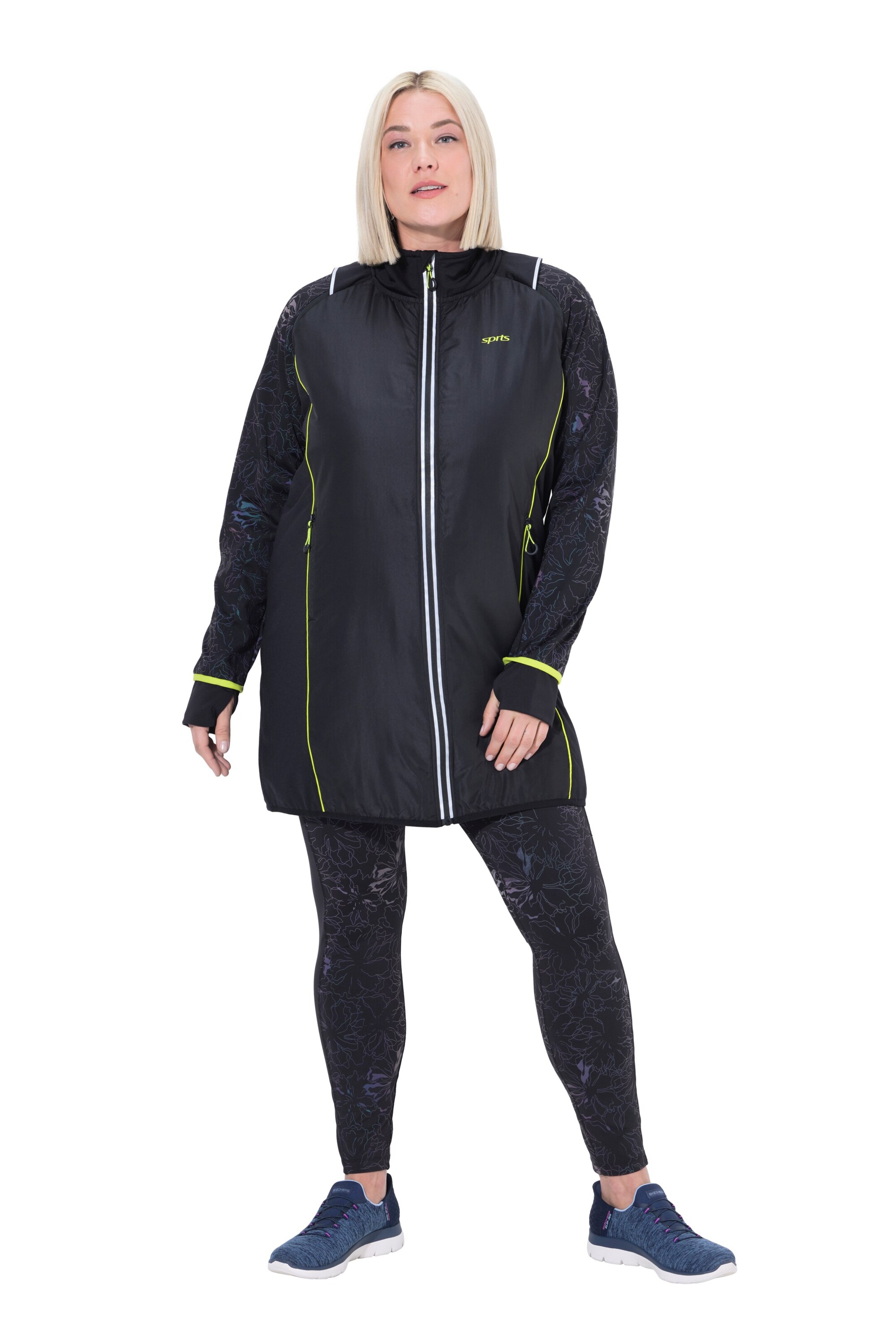 Veste fonctionnelle Ulla Popken en noir