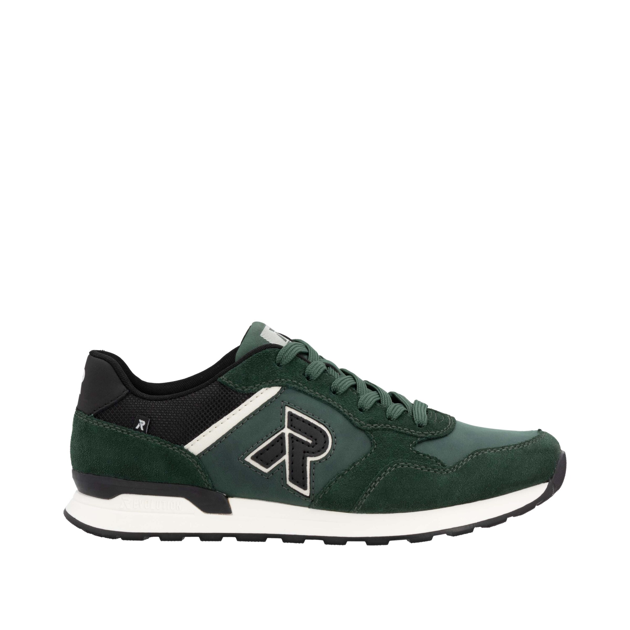 Baskets basses Rieker Sport en vert