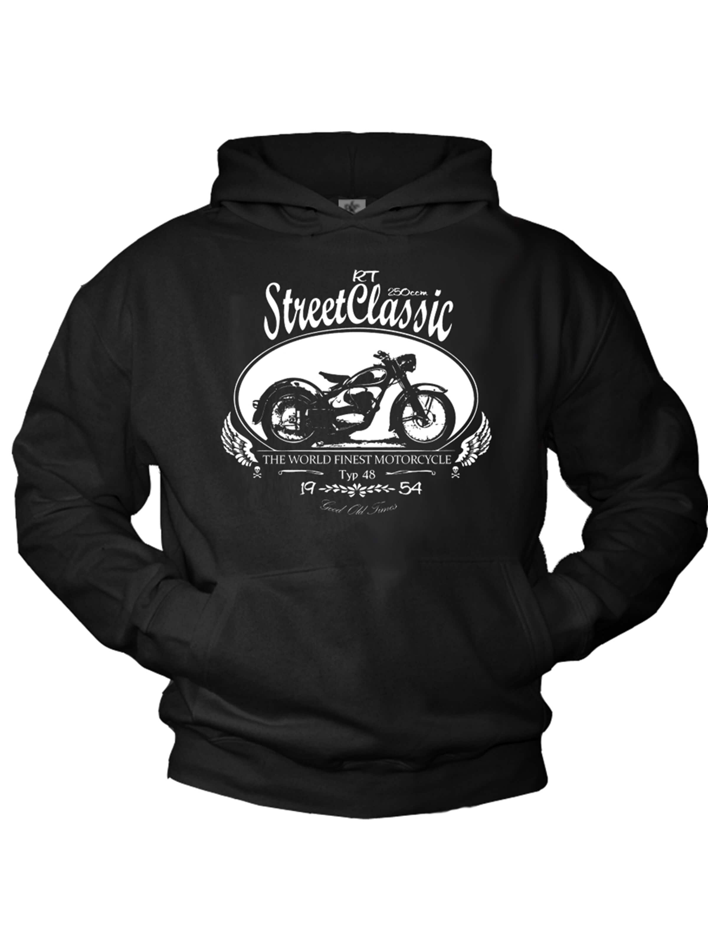 MAKAYA Sweatshirt in Black: front