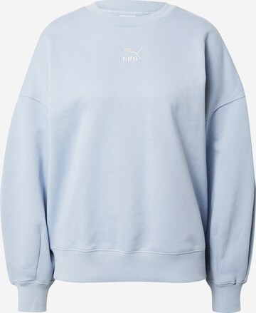 PUMA Sweatshirt in Blue: front