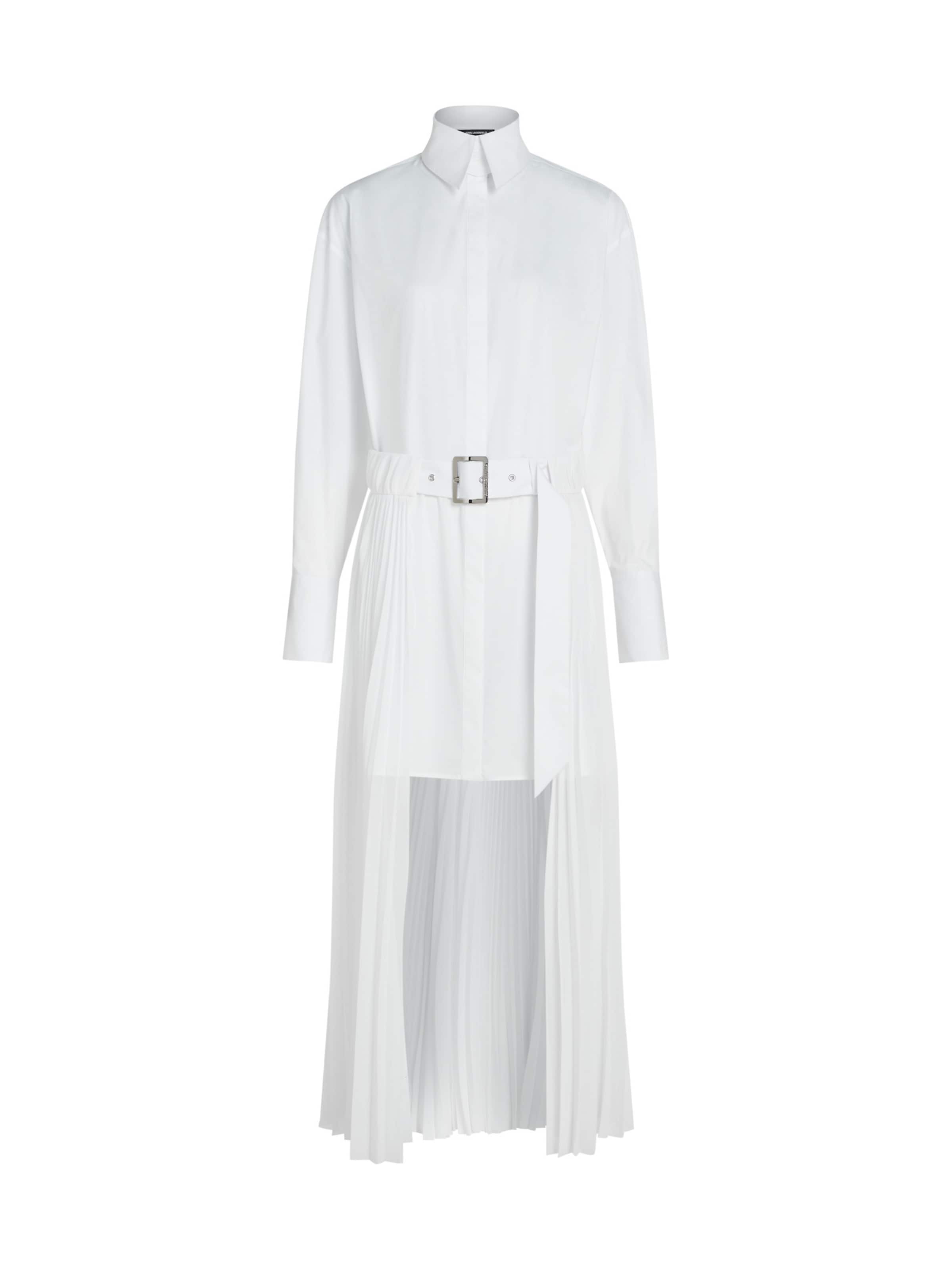 Karl LagerfeldHaljina - bijela boja: prednji dio