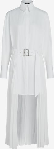 Rochie de la Karl Lagerfeld pe alb: față