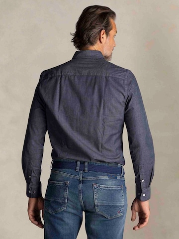 NZA New Zealand Auckland Regular fit Overhemd in Blauw