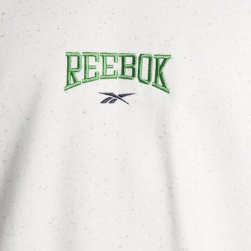 Bluză de molton de la Reebok pe alb
