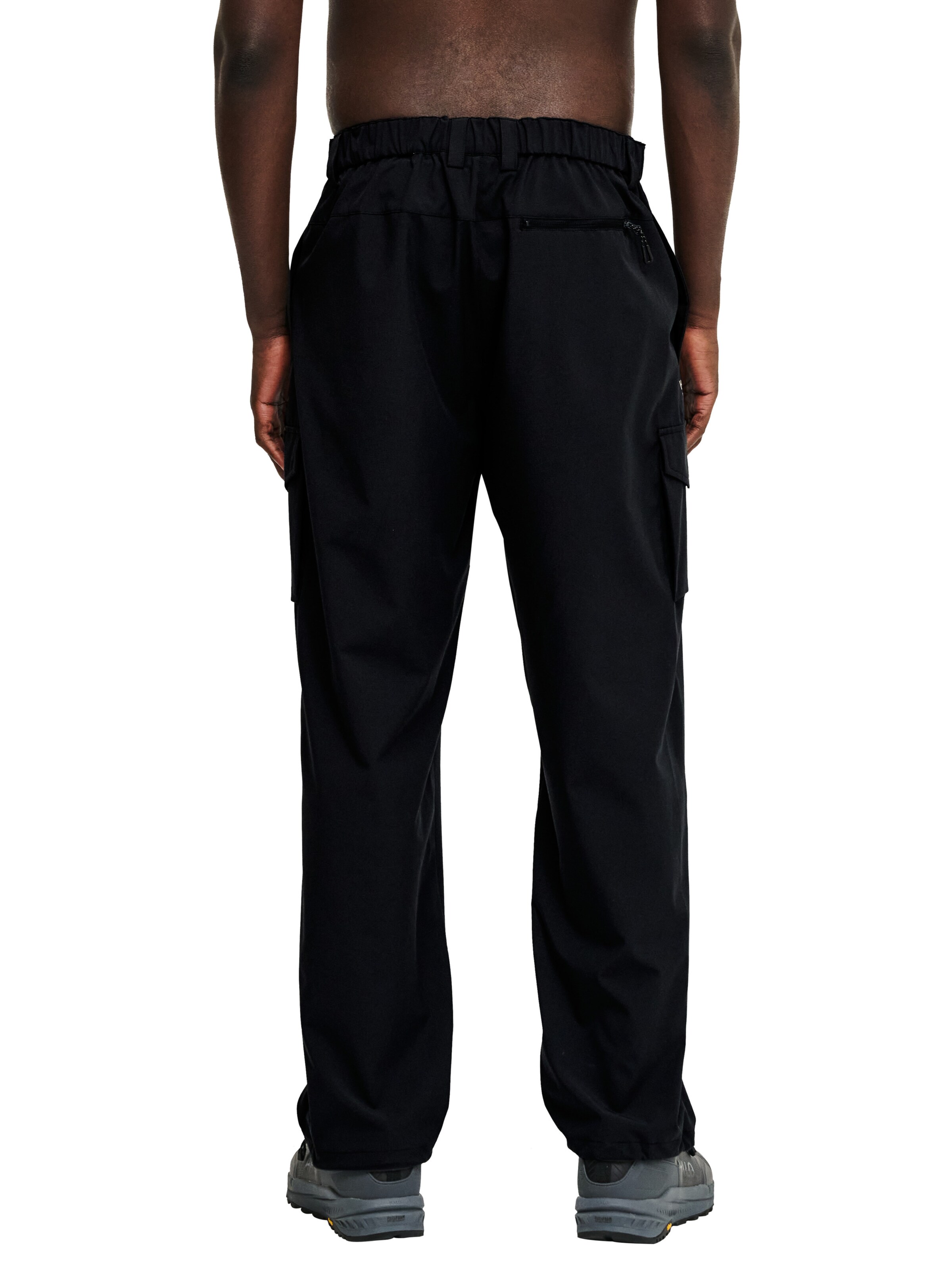 HALO Tapered Cargobroek 'Aviation' in Zwart