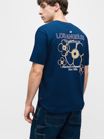 Maglietta di new balance in blu