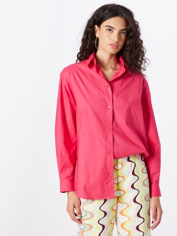 Vanessa Bruno Blouse 'HELIANNE' in Roze: voorkant