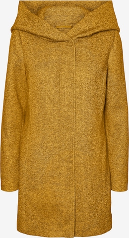 VERO MODA Přechodný kabát 'Dona' – žlutá: přední strana