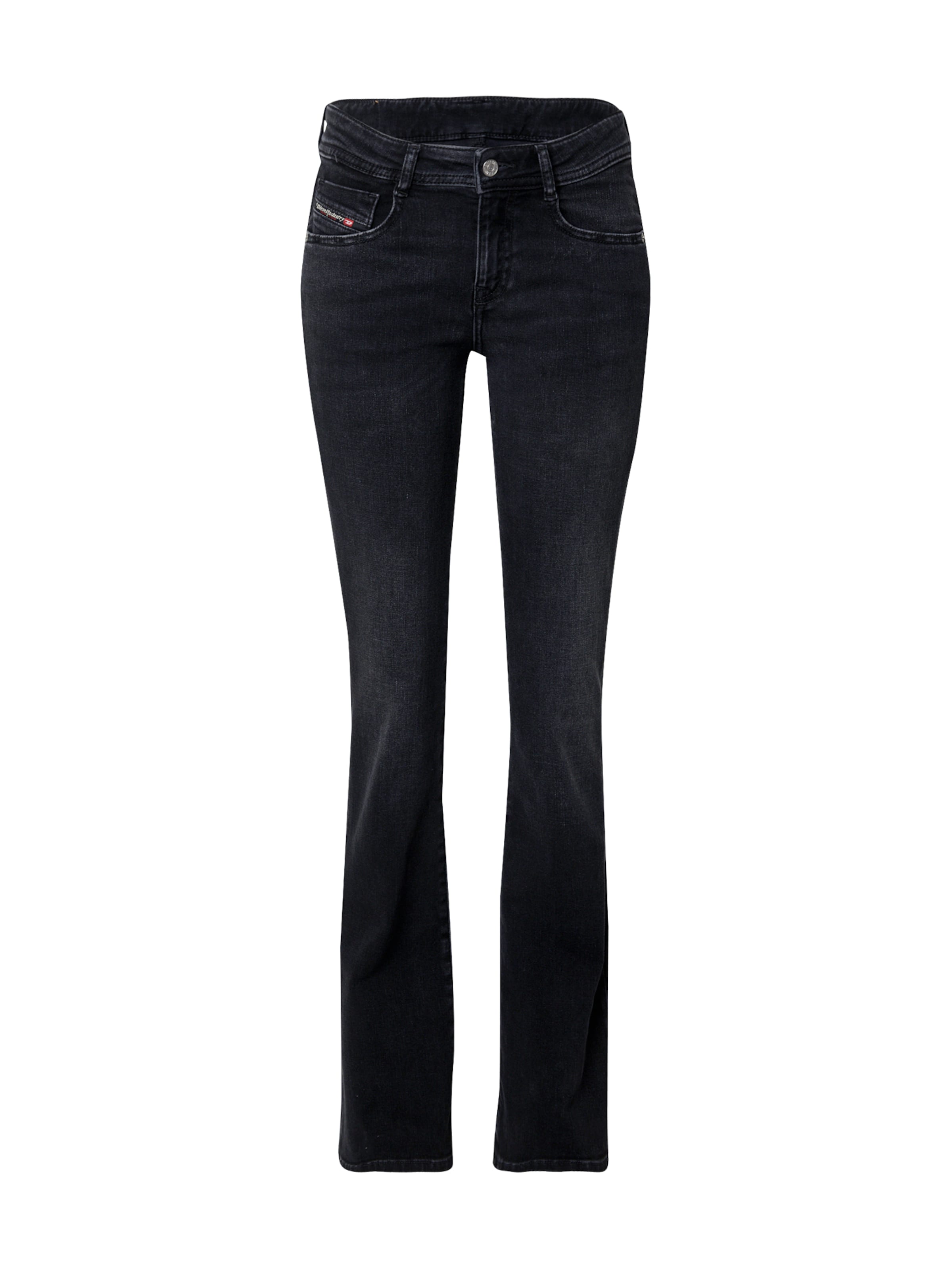 DIESEL Regular Jeans &#x27;1969 D-EBBEY&#x27; in Zwart: voorkant
