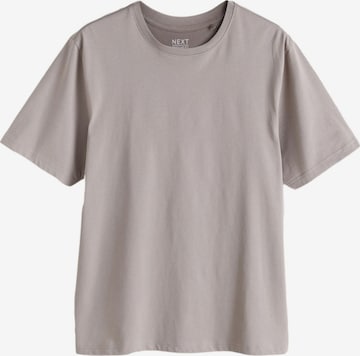 Next Shirt 'Essential' in Grijs: voorkant