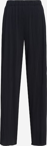 LeGer by Lena GerckeLoosefit Hlače 'Fabia' - crna boja: prednji dio