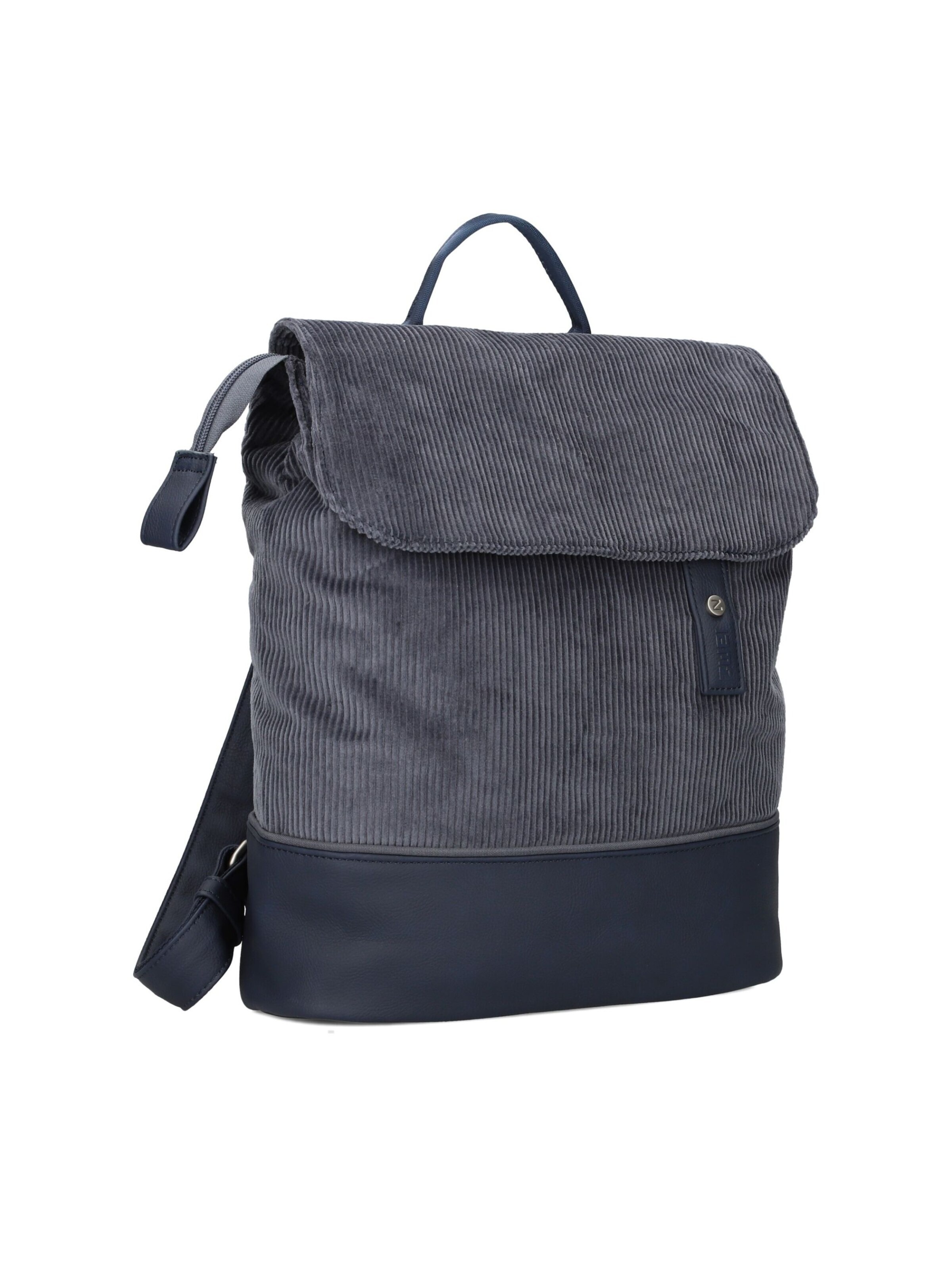 ZWEI Backpack 'JANA JR13' in Blue: front