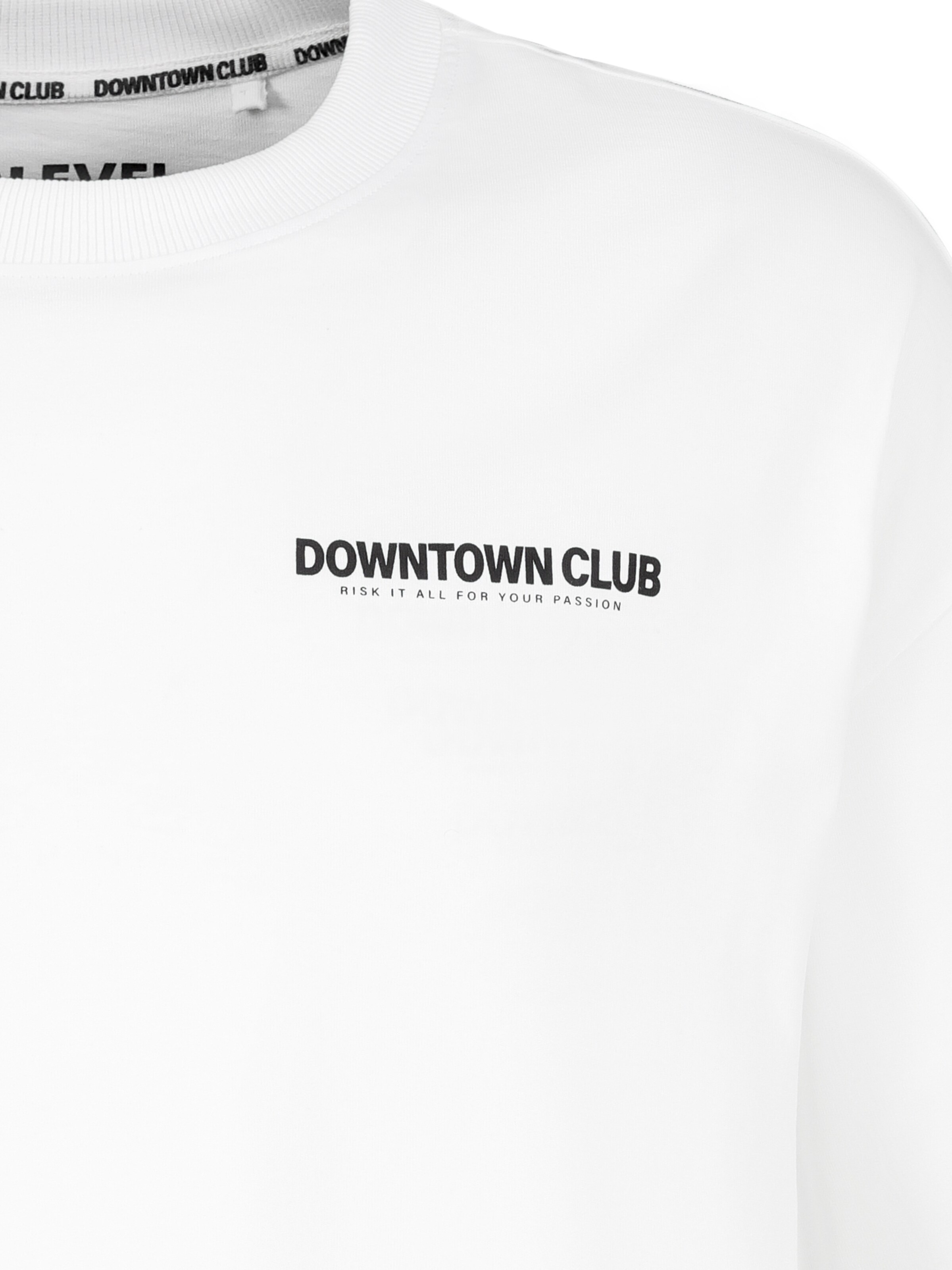 Sublevel T-Shirt 'Club' in Weiß