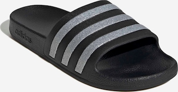 ADIDAS SPORTSWEAR Pistokkaat 'ADILETTE AQUA' värissä musta: etupuoli