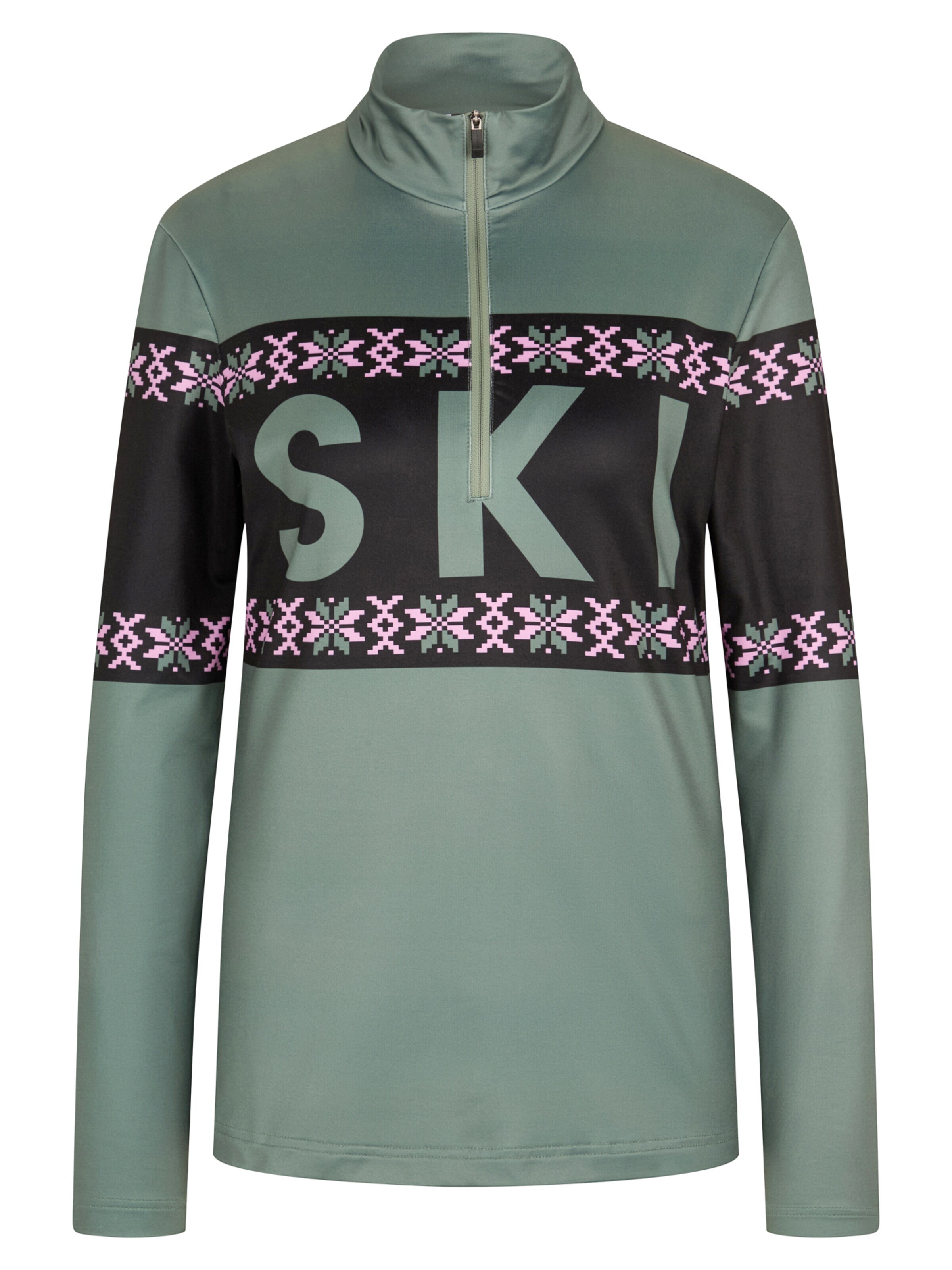 ZIENER Base Layer in Green: front
