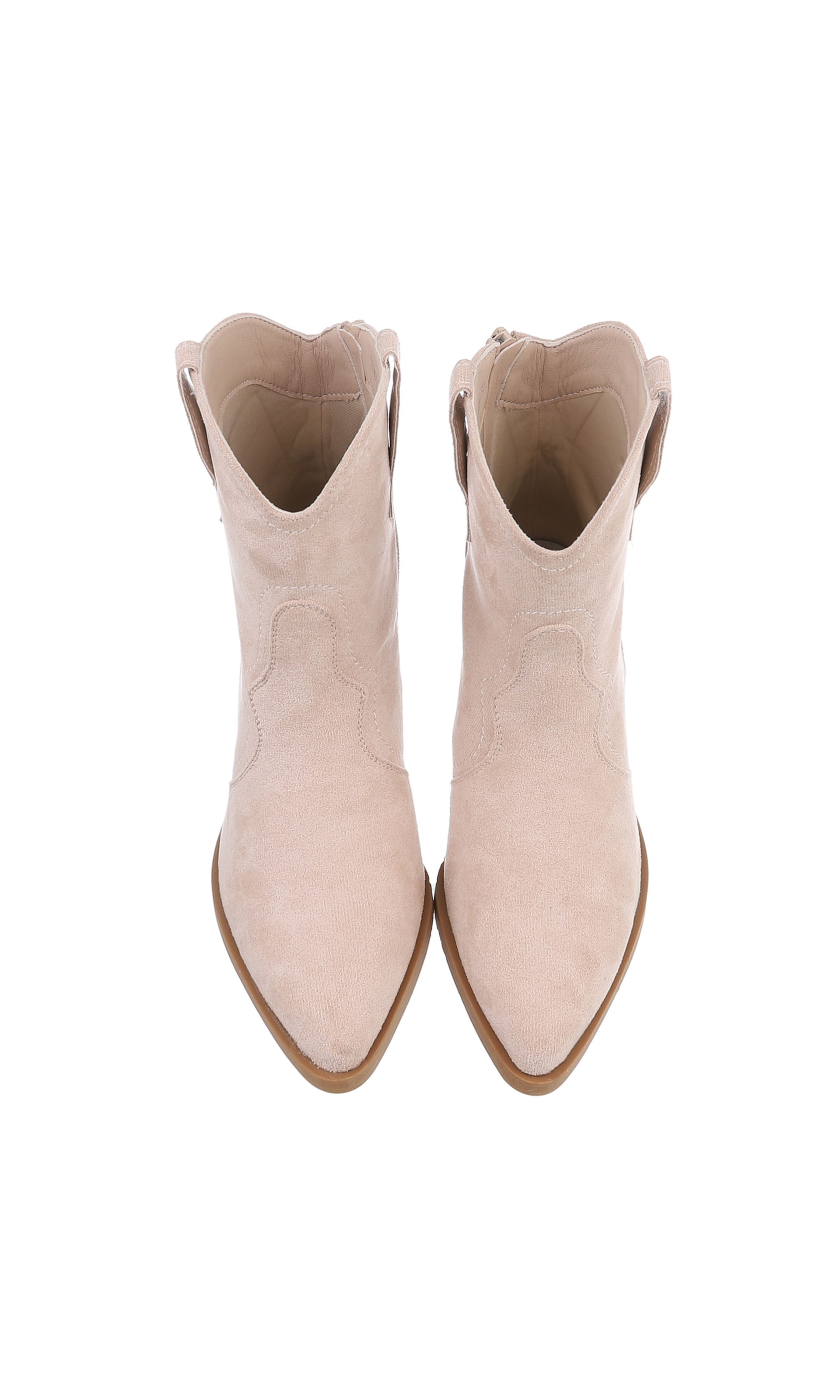 Ital-Design Stiefelette in Beige