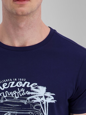 TIMEZONE Shirt 'Cuba' in Blue